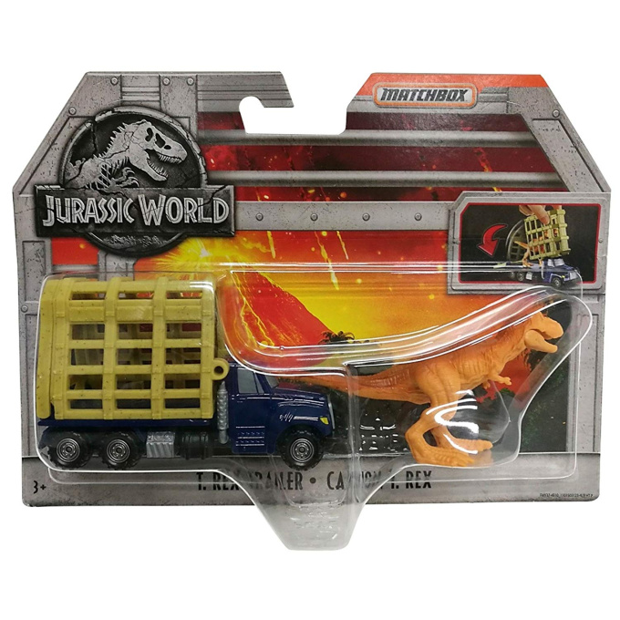 Jurassic World - Vozidlo s dinosaurem Therizinosaurus Trailer
