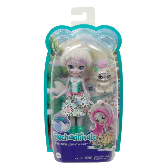 Enchantimals – Panenka se zvířátkem Sybill Snow Leopard