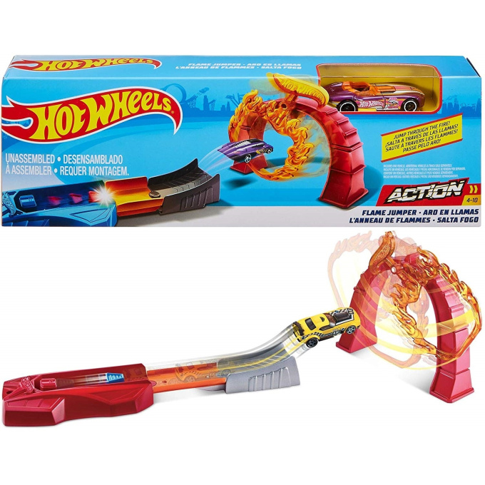 Hot Wheels – Kaskadérské kousky Flame Jumper