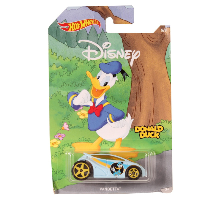 Hot Wheels – Pohádkové autíčko Donald Duck