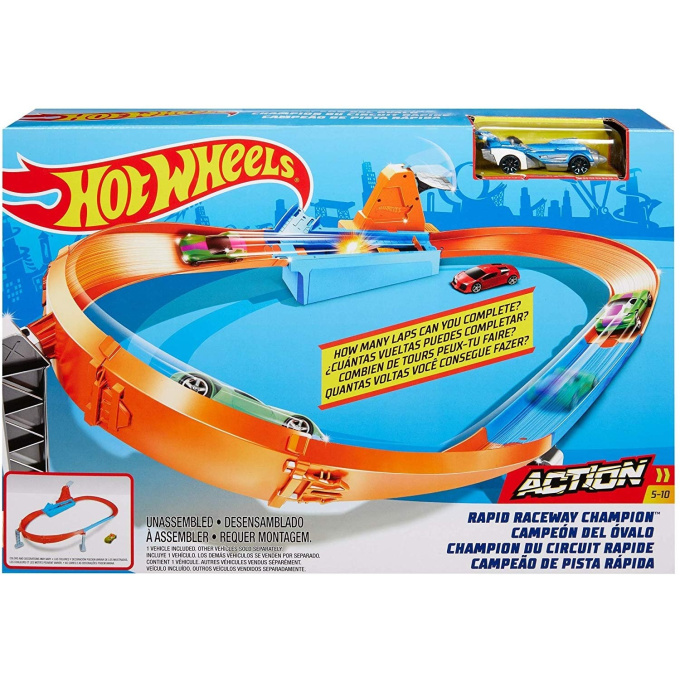 Hot Wheels - Závodní dráha Rapid Raceway