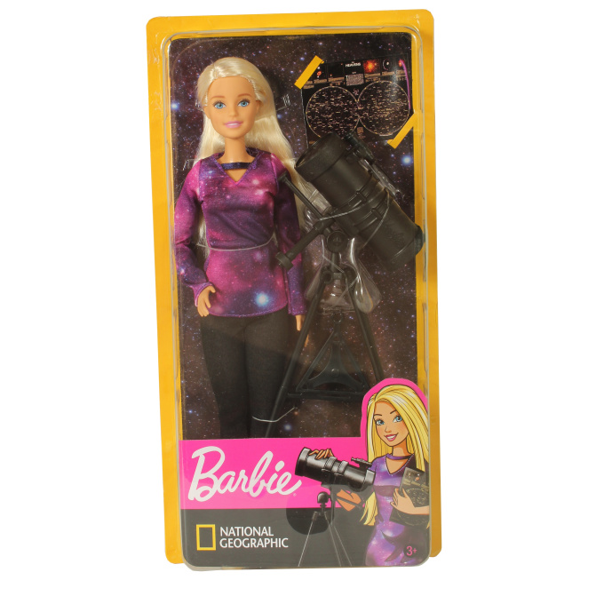 Panenka Barbie - National Geographic Astrofyzička
