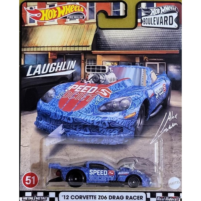 Hot Wheels - Boulevard 12 Corvette Z06 Drag Racer