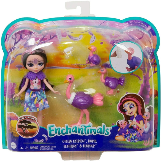 Enchantimals – Figurky Ofelia Ostrich