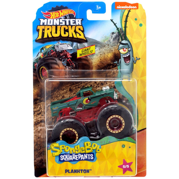 Hot Wheels – Monster Trucks Super Mario Plankton