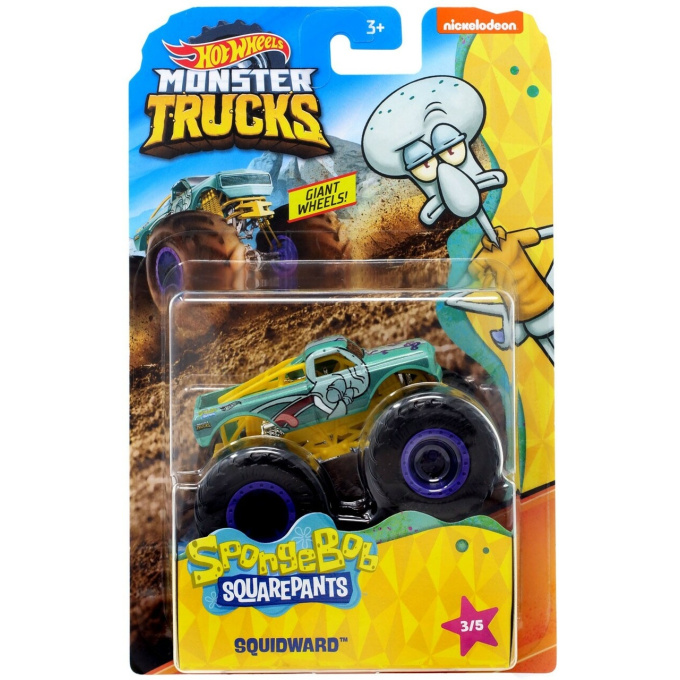 Hot Wheels – Monster Trucks Super Mario Squidward