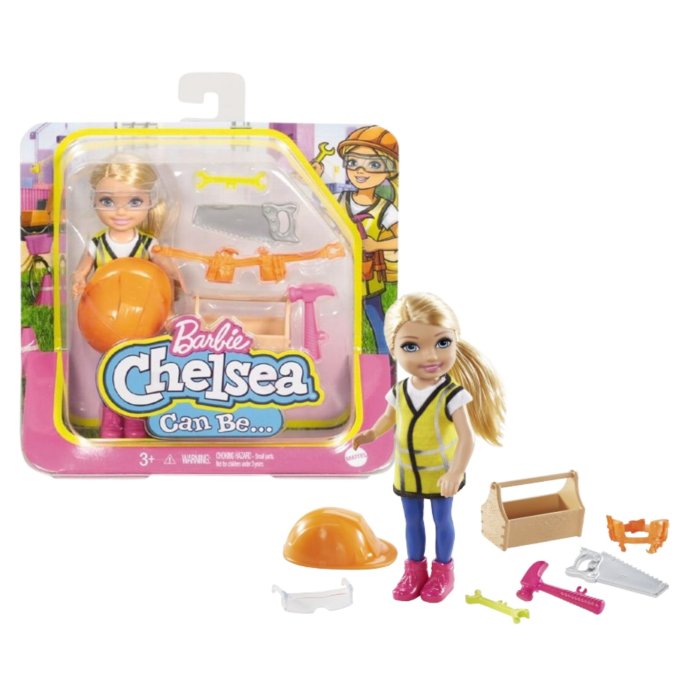 Barbie Chelsea – Povolání Stavařka