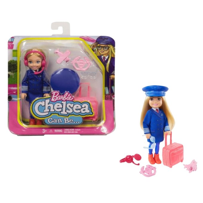 Barbie Chelsea – Povolání Pilotka