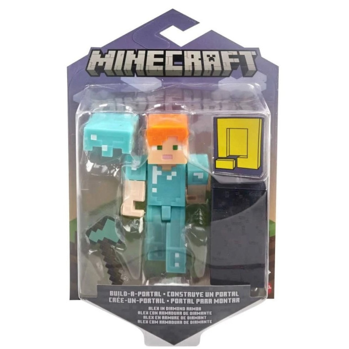 Minecraft - Figurka Alex In Diamond Armor