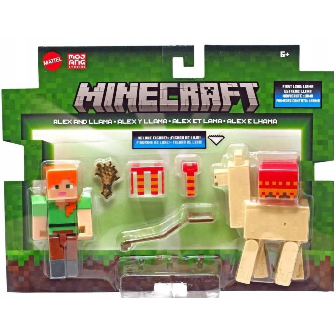 Minecraft - Figurka s doplňky Alex And Llama