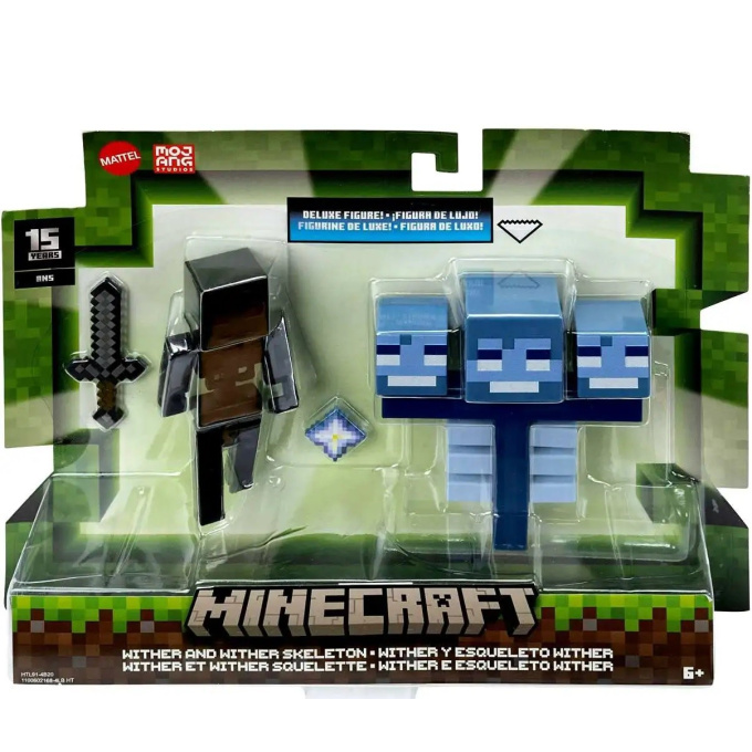 Minecraft - Figurka s doplňky Wither And Wither Skeleton