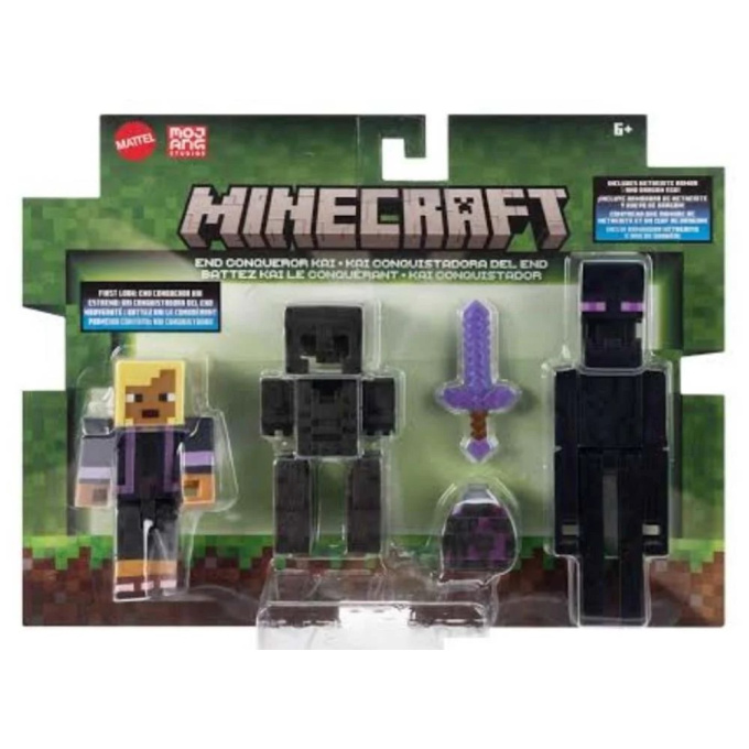 Minecraft - Figurka s doplňky End Conqueror Kai