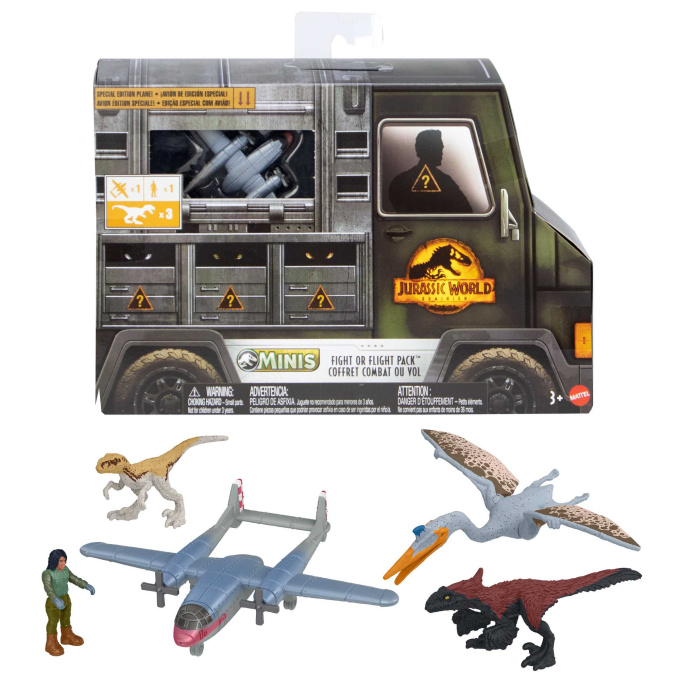 Jurassic World - Figurky Fight Or Flight Pack