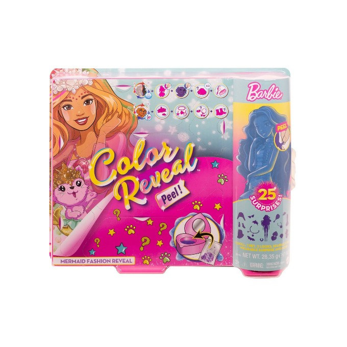 Barbie – Color reveal Bábika Mermaid