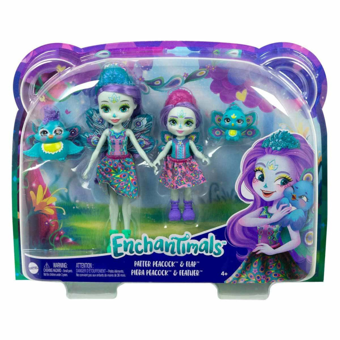 Enchantimals – Souprava figurek Patter Peacock