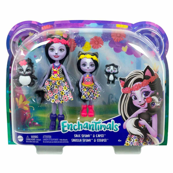 Enchantimals – Souprava figurek Sage Skunk