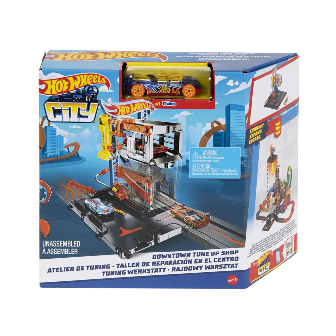 Hot Wheels – Dráha Downtown Tune Up Shop