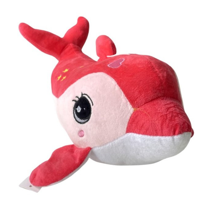 Plyšový delfín 100 cm Růžový
