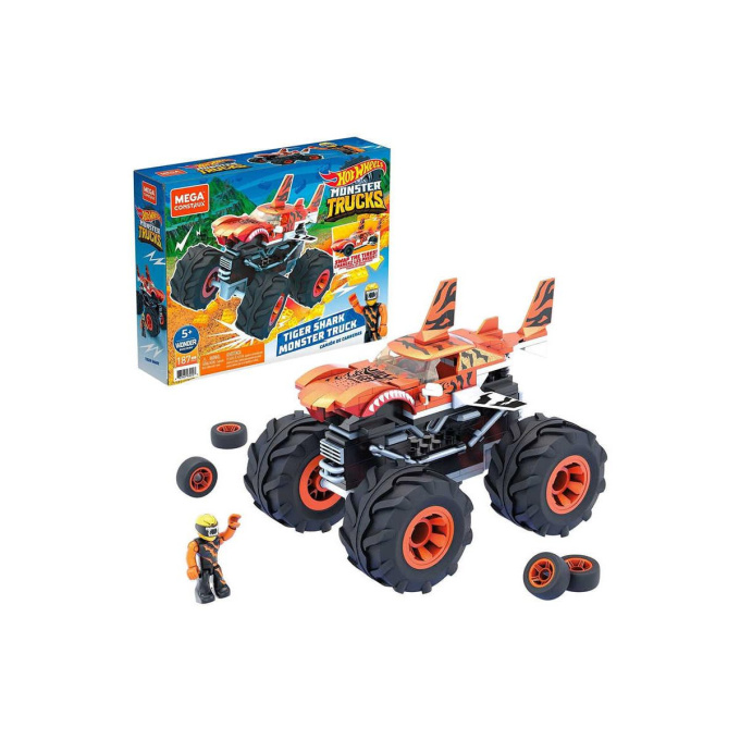 Mega Construx - Hot Wheels Monster Trucks Tiger Shark