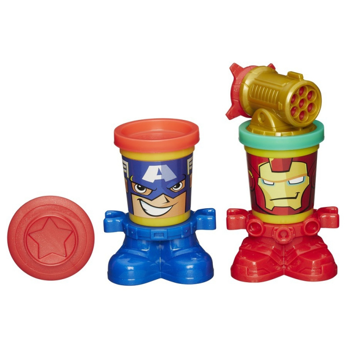 Play-Doh - Kelímky Avengers Captain America