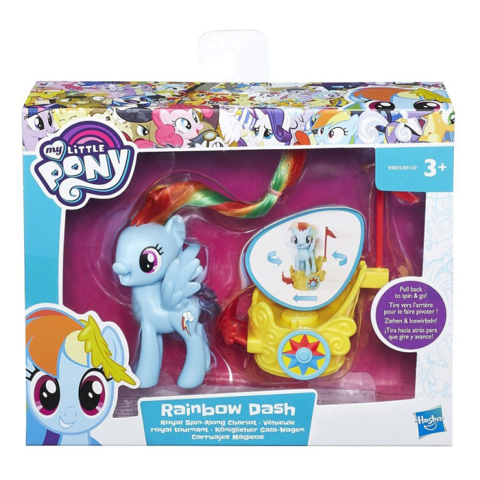 My Little Pony - Poník s kočárem Rainbow Dash