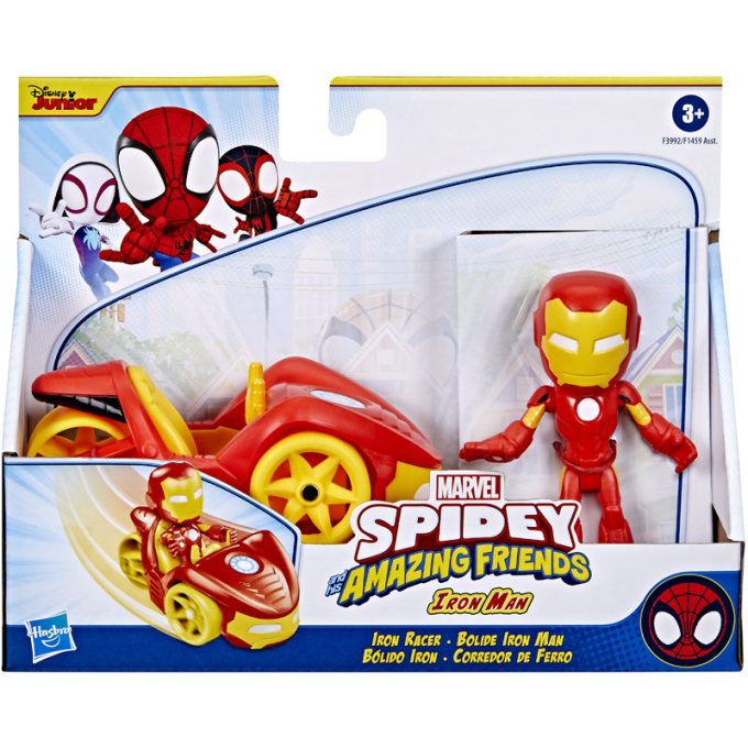 Marvel Spidey – Figurka s vozidlem Iron-Man