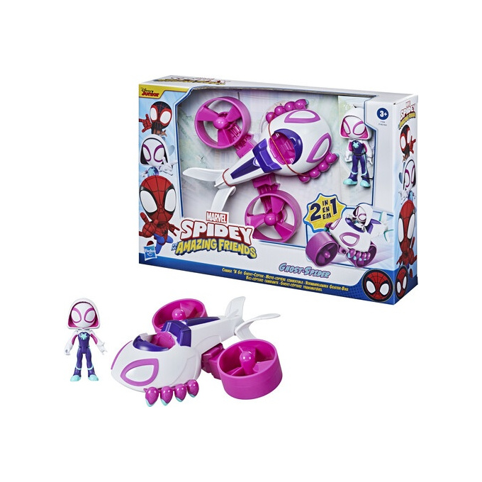 Marvel Spidey – Vozidlo 2v1 Ghost-Copter