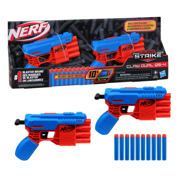 Nerf Alpha Strike- Zbraň Claw Dual QS-4