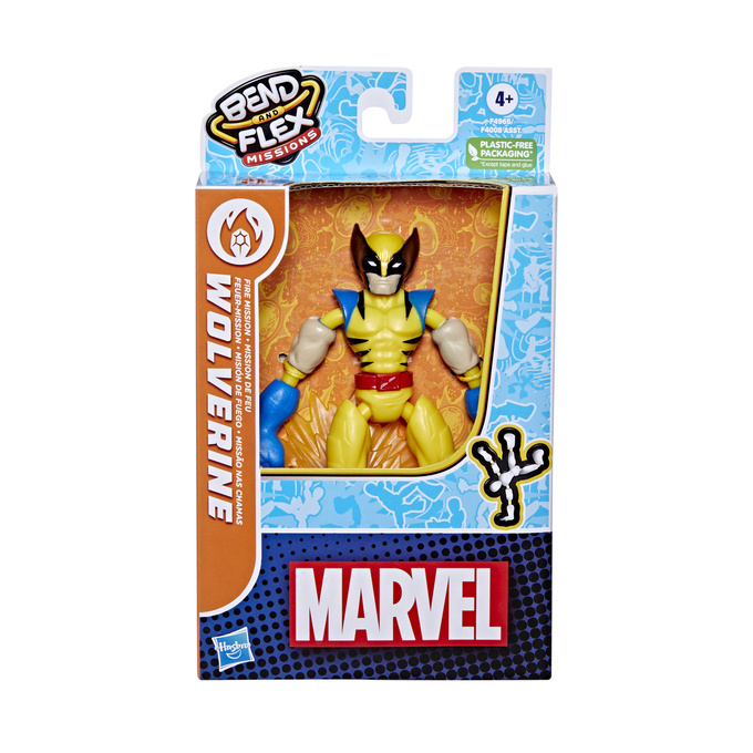 Avengers – Bend and Flex figurka Wolverine