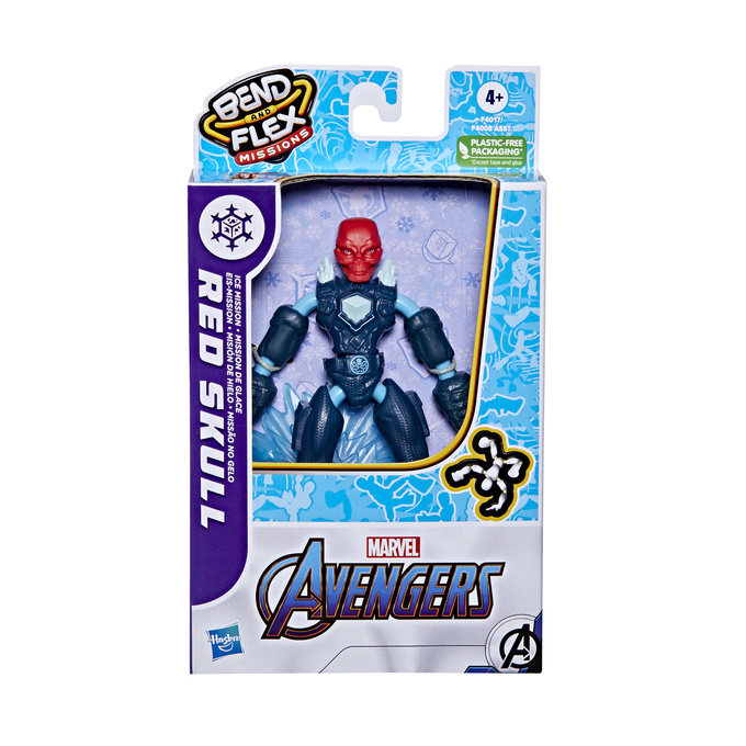 Avengers – Bend and Flex figurka Red Skull