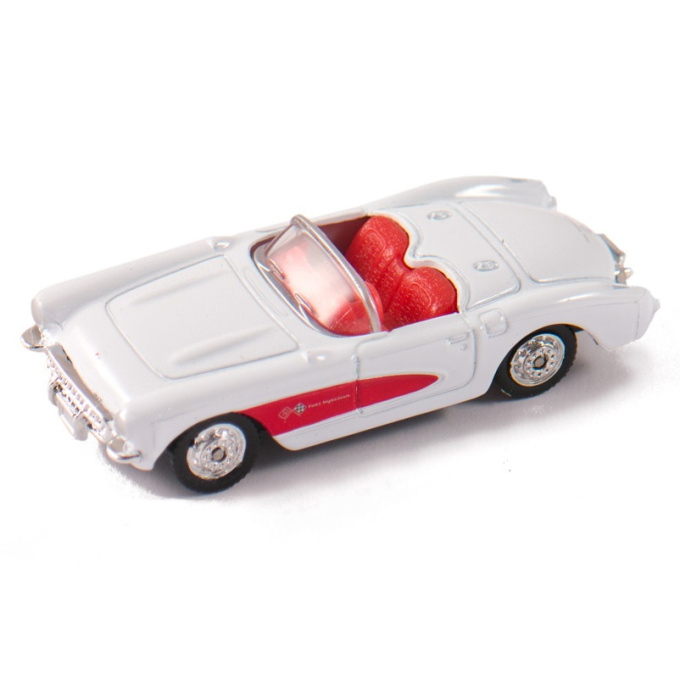 Autíčko 1:34 Chevrolet Bílá