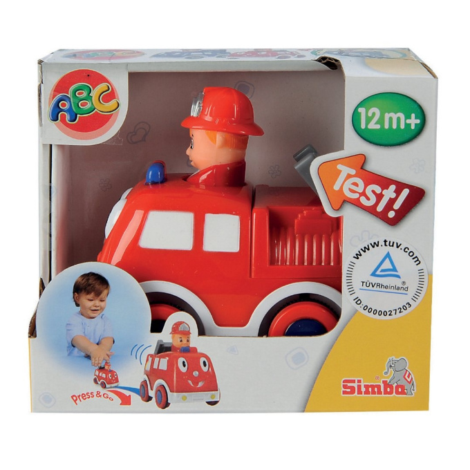 Záchranářské autíčko Červená