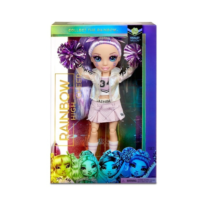 Rainbow High Cheer – Panenka s doplňky Violet Willow