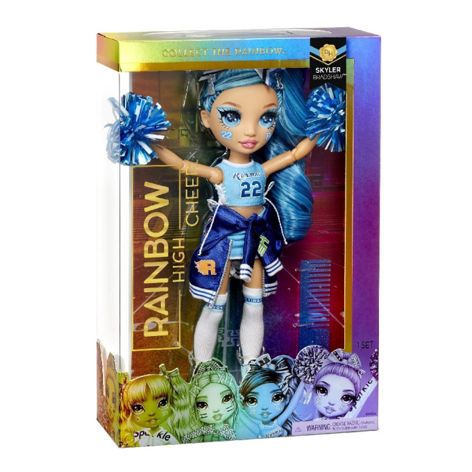Rainbow High Cheer – Panenka s doplňky Skyler Bradshaw