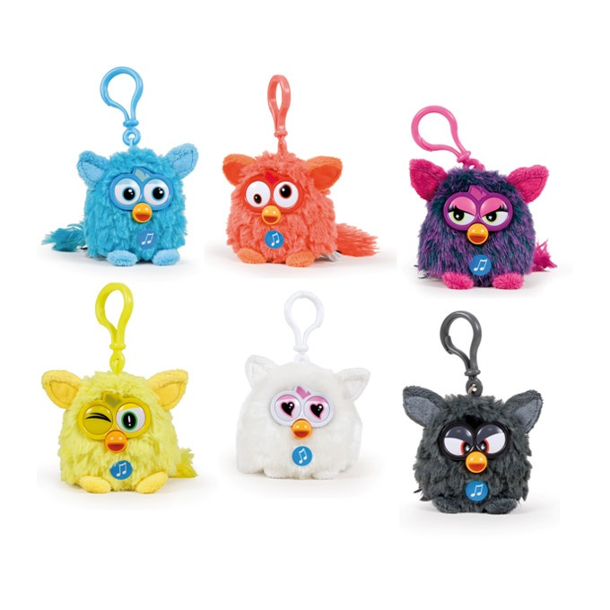 Furby plyšový přívěsek Oranžová