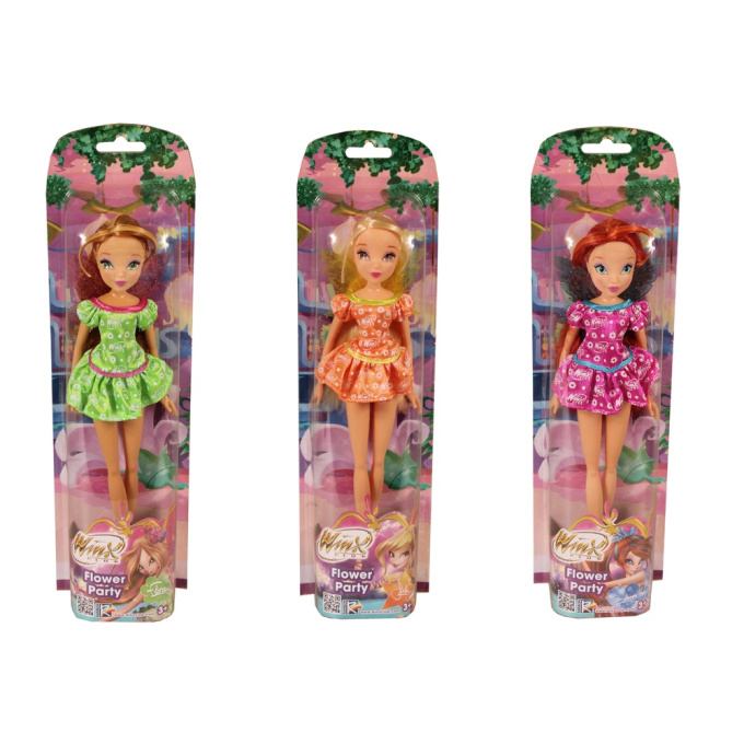 Winx panenka – Párty květů