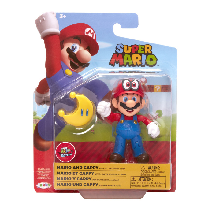 Super Mario - Figurka Mario And Cappy