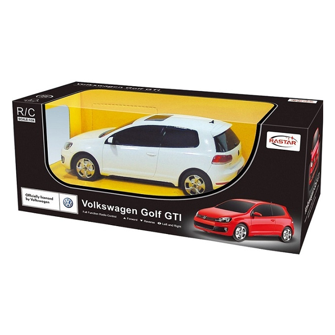 RC auto - Volkswagen Golf Bílá