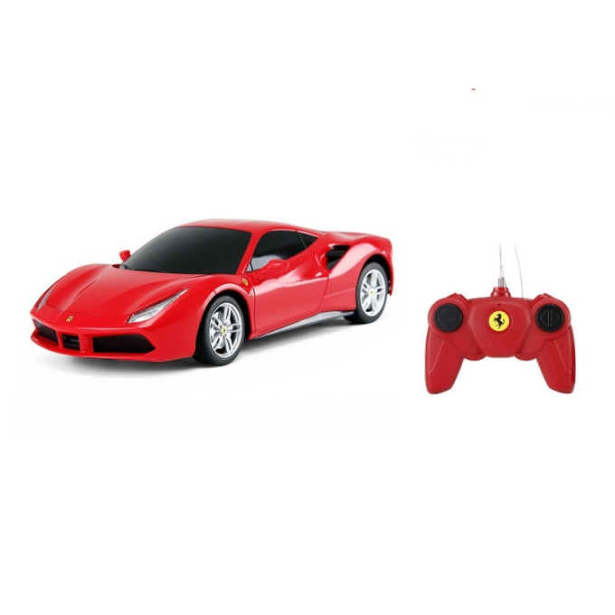 Auto na dálkové ovládaní - Ferrari 488 GTB Černá