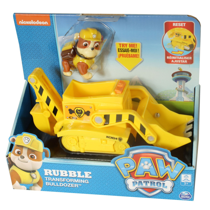 PAW Patrol - Tlapková patrola s vozidlem Rubble