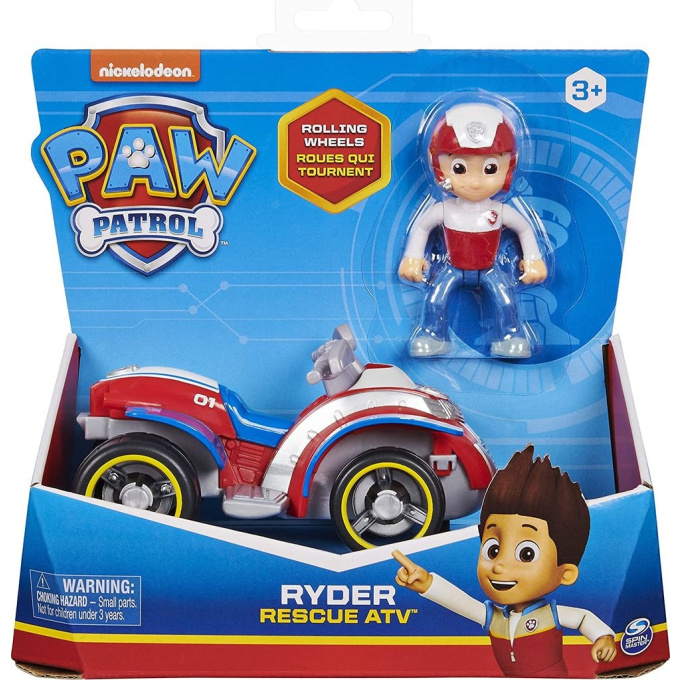 Paw Patrol – Vozidlo s figurkou Ryder -20127846