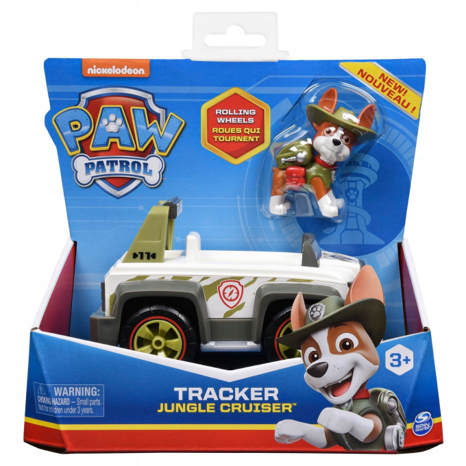 Paw Patrol – Vozidlo s figurkou Tracker - 20124642