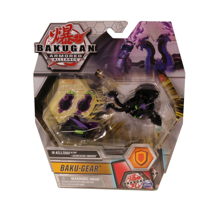 Bakugan - Drak s výstrojí Nillious Scorching Swords