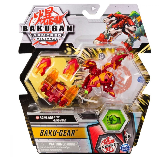 Bakugan - Drak s výstrojí Howlkor Ultra 20124088