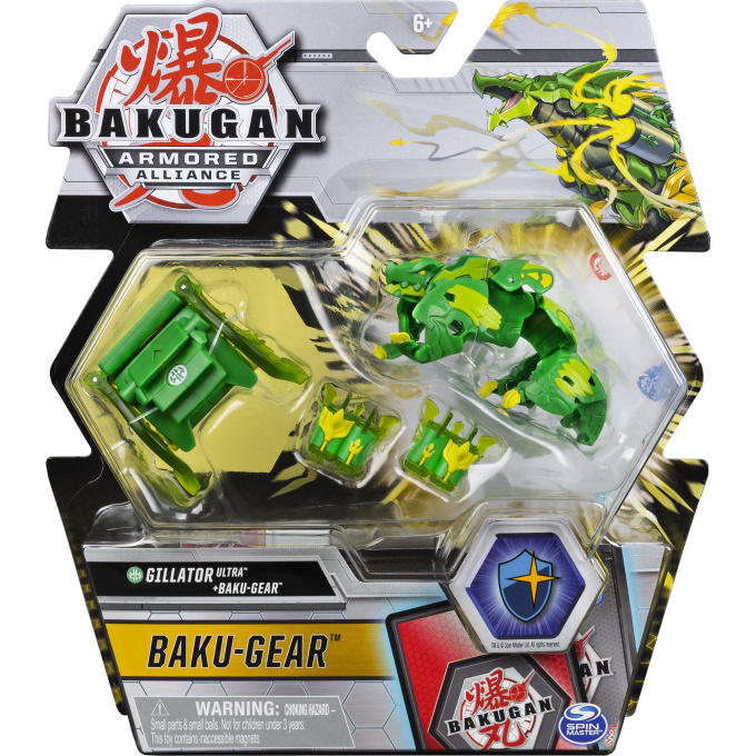 Bakugan - Drak s výstrojí Gillator Ultra 20124087
