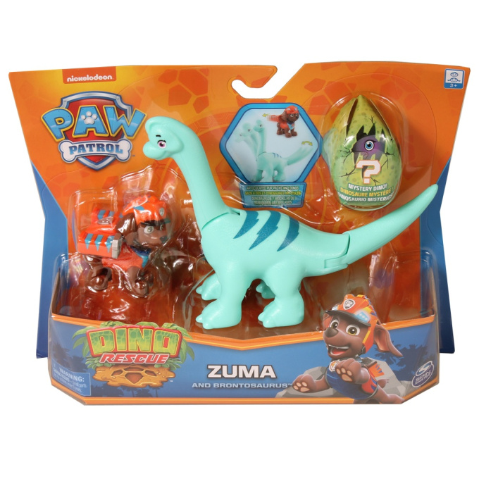 Paw Patrol – Pejsek s dinosaurem Zuma A Brontosaurus
