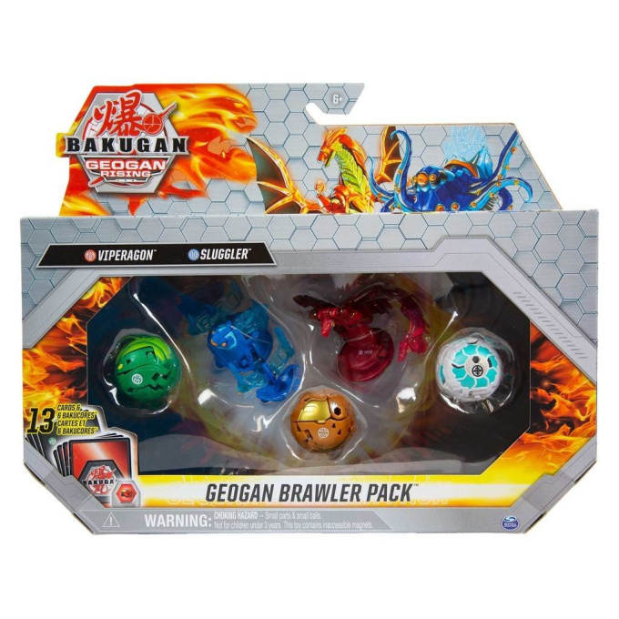 Bakugan - Sada bojovníků Viperagon & Sluggler