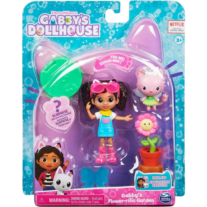 Gabby’s Dollhouse – Souprava do domečku Gabbys Flower-rific Garden