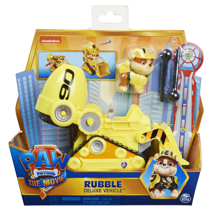 Paw Patrol - Vozidlo s figurkou Rubble