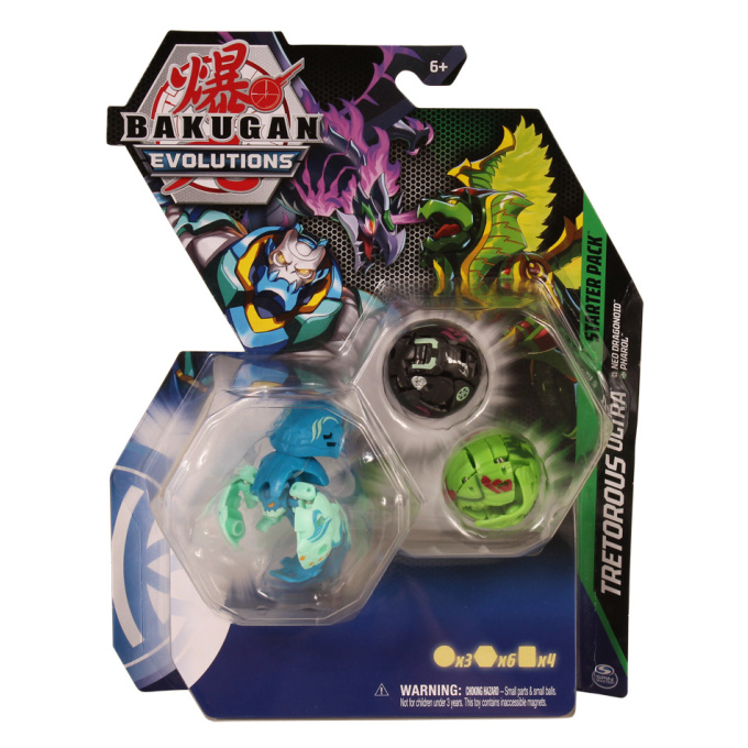 Bakugan – Souprava bojovníků Tretorous Ultra Neo Dragonoid Pharol